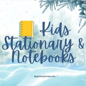 Kids Stationary & Notebooks Set